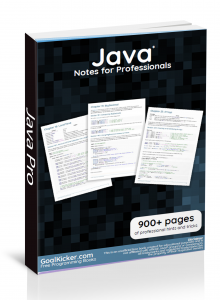 Java for professional